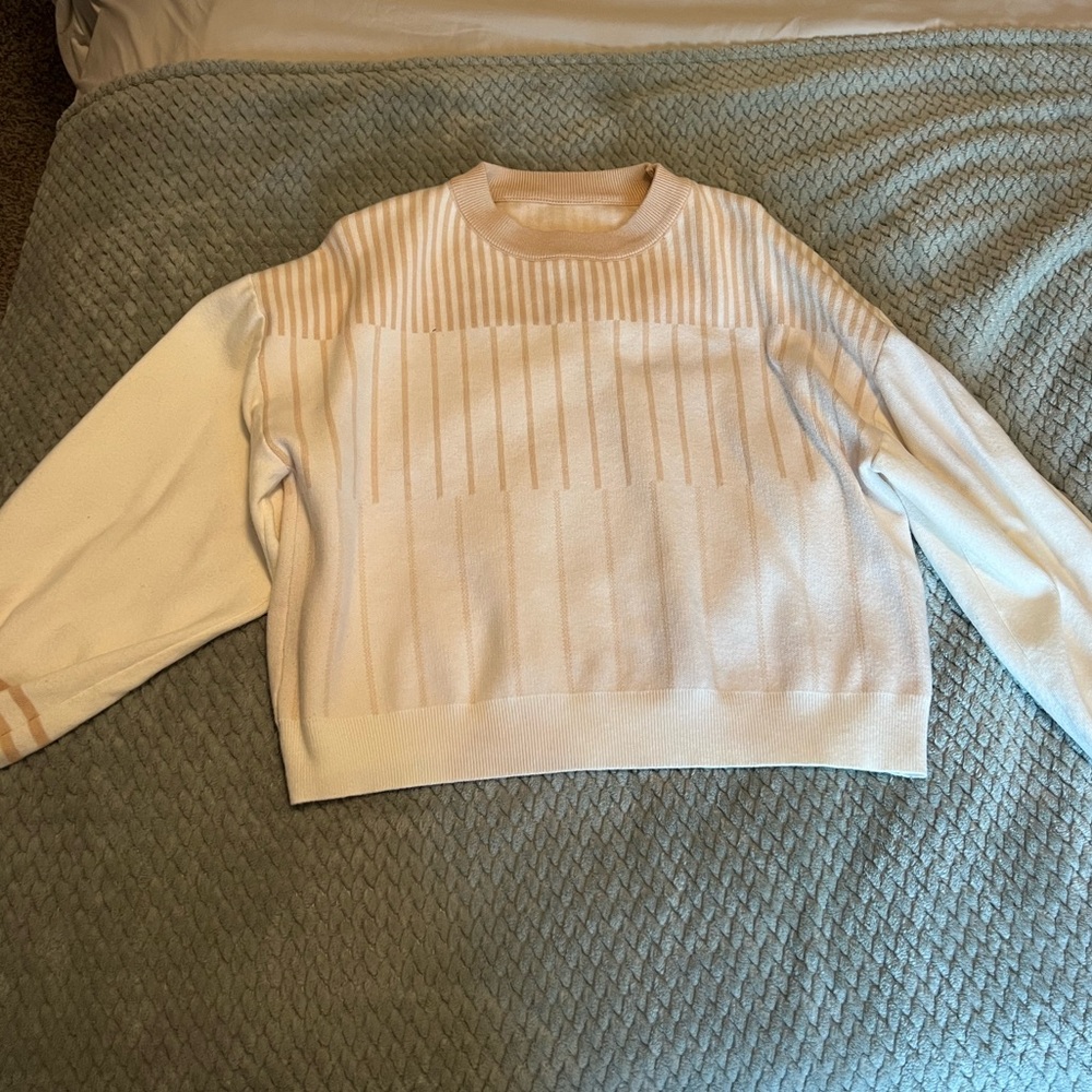 Striped Loungewear Sweater